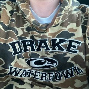 Drake Waterfowl Hoodie Camo